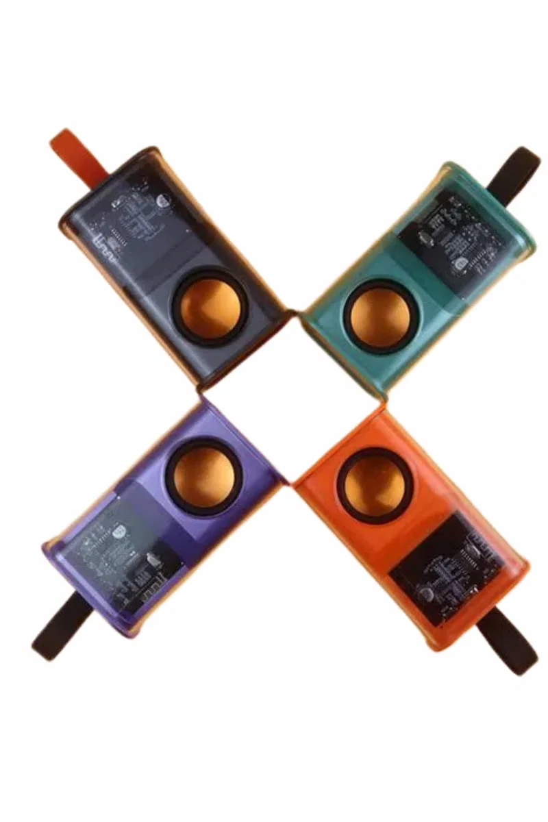 Taşınabilir Rgb Ledli Bluetooth Hoparlör Sd Kart Girişli Kablosuz görsel 2