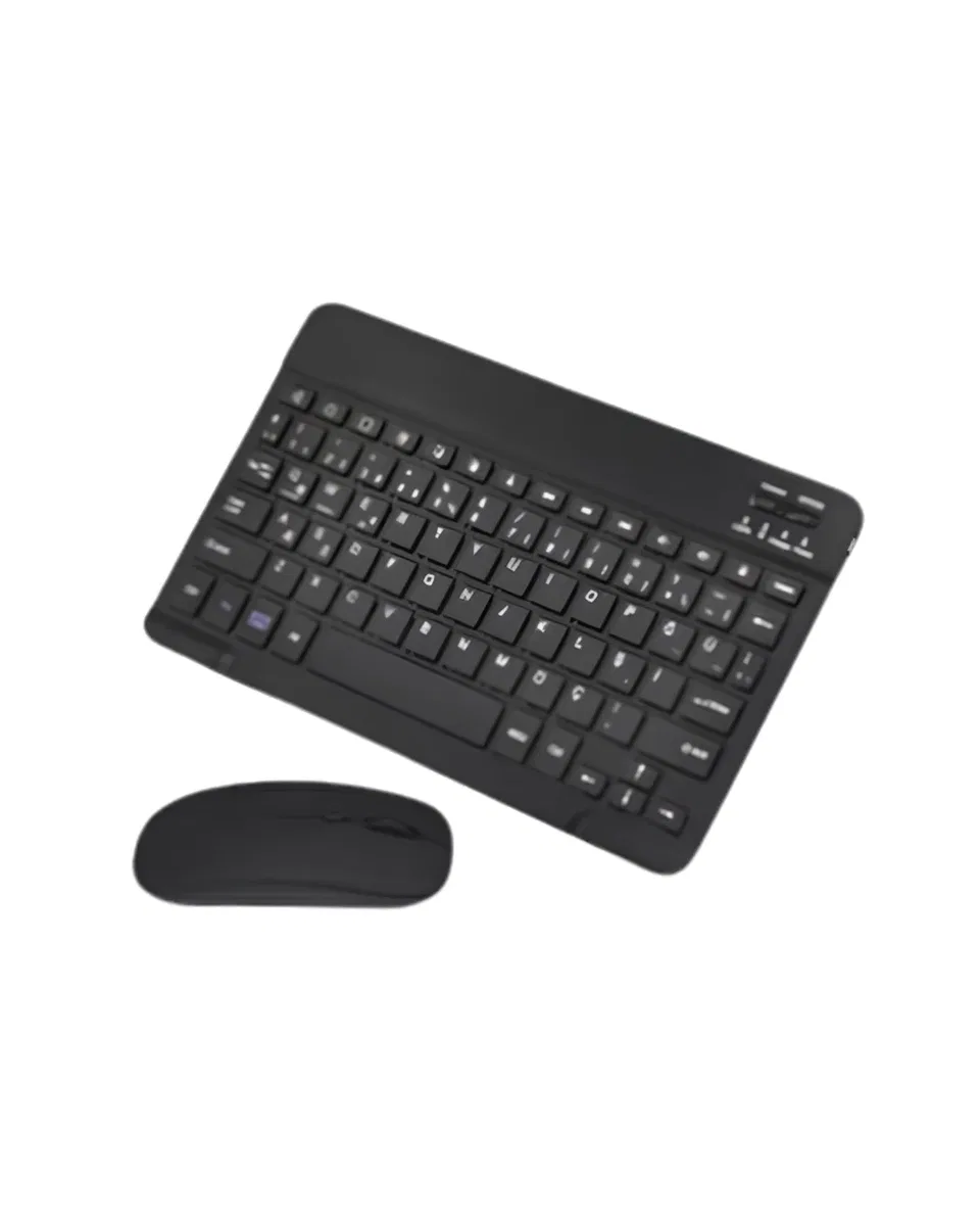 Bluetooth Klavye Mouse Seti Taşınabilir Wireless Bilgisayar Aksesuarı görsel 2