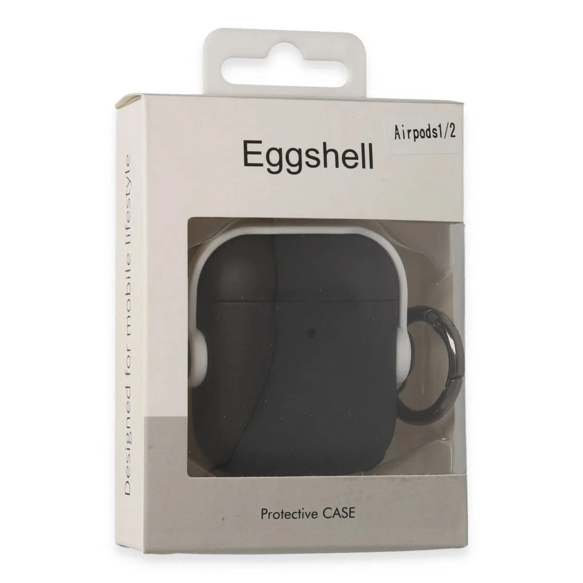 Apple Airpods 2 (2. nesil) Cool Kılıf - Siyah görsel 4