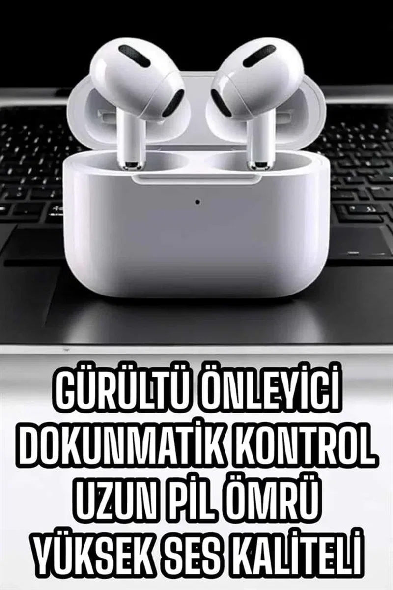 3. Nesil TWS Bluetooth Kulaklık Mikrofonlu ANC Özelliği Dokunmatik Kontrol