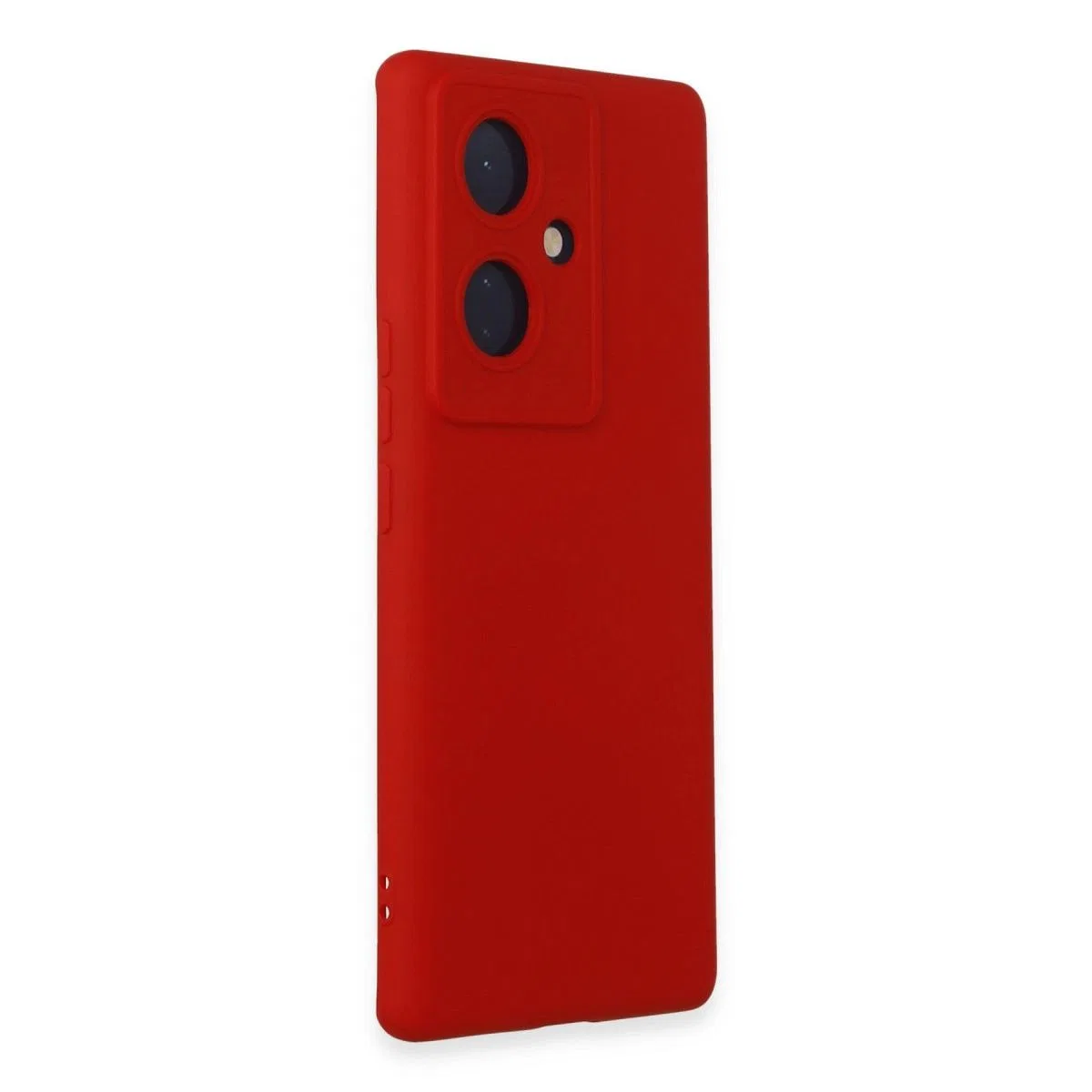 Vivo V29 Lite Kılıf Nano İçi Kadife Silikon - Kırmızı görsel 2