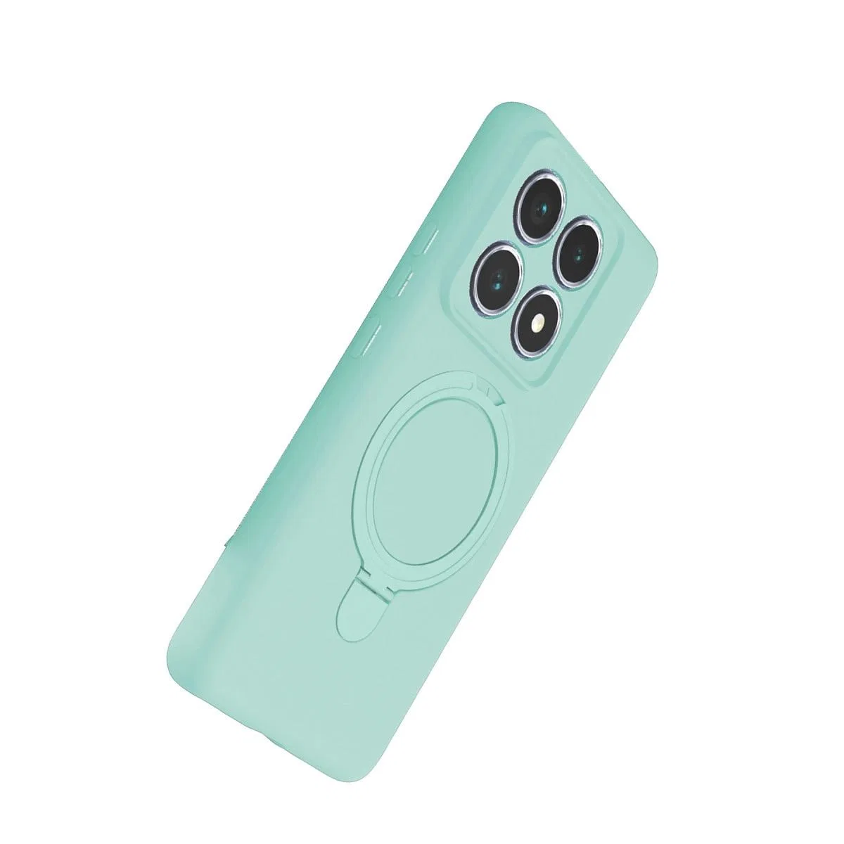 Xiaomi Mi 14t Pro Regal Magsafe Standlı Kapak - Su Yeşili görsel 3