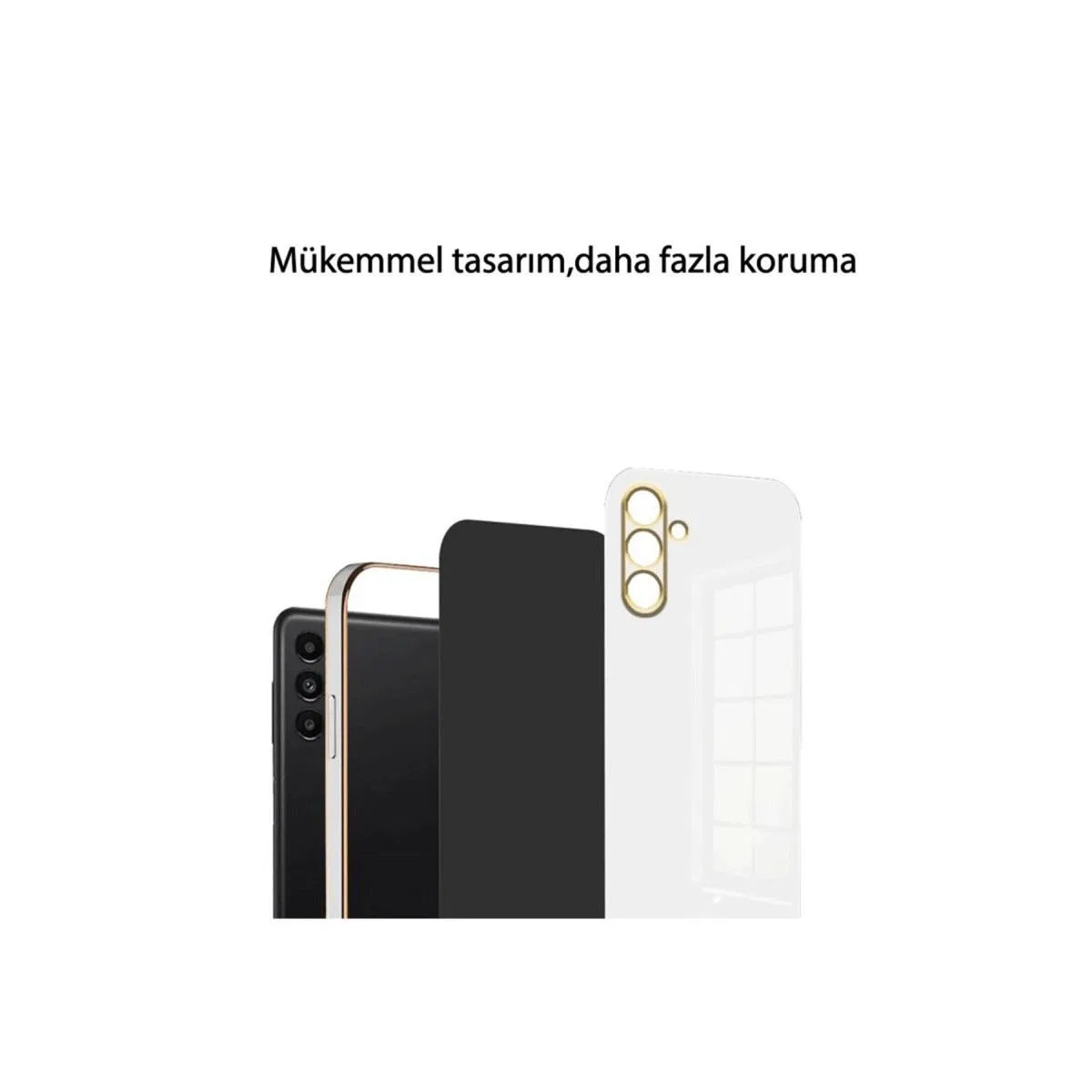 Samsung Galaxy S25 Kılıf Volet Silikon - Mavi görsel 4
