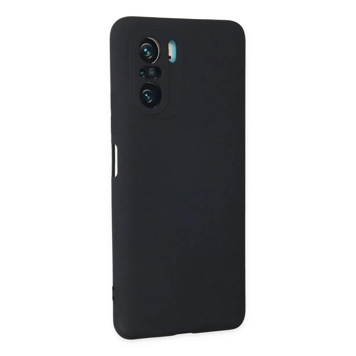 Xiaomi Poco F3 Kılıf Nano İçi Kadife Silikon - Lacivert görsel 3