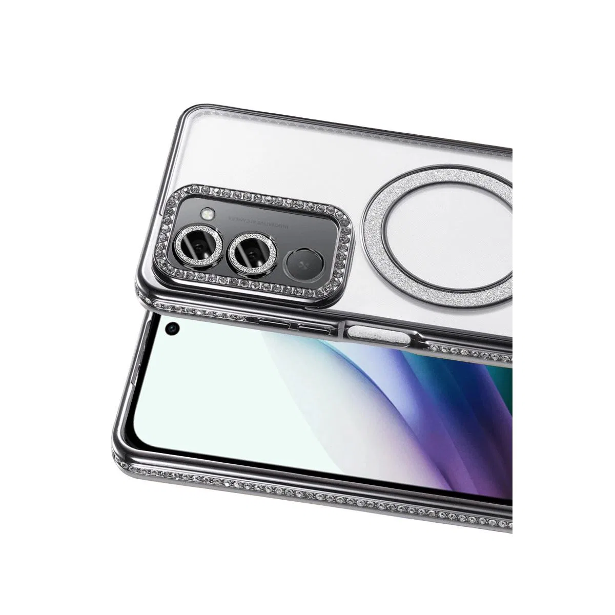 Joko Xiaomi Redmi 15 4g Joke Simli Magneticsafe Kılıf - Siyah görsel 2