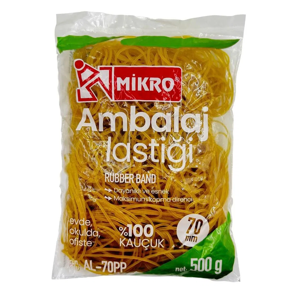 Kauçuk Para Lastik 500 g - 220x140x140 mm görsel 2