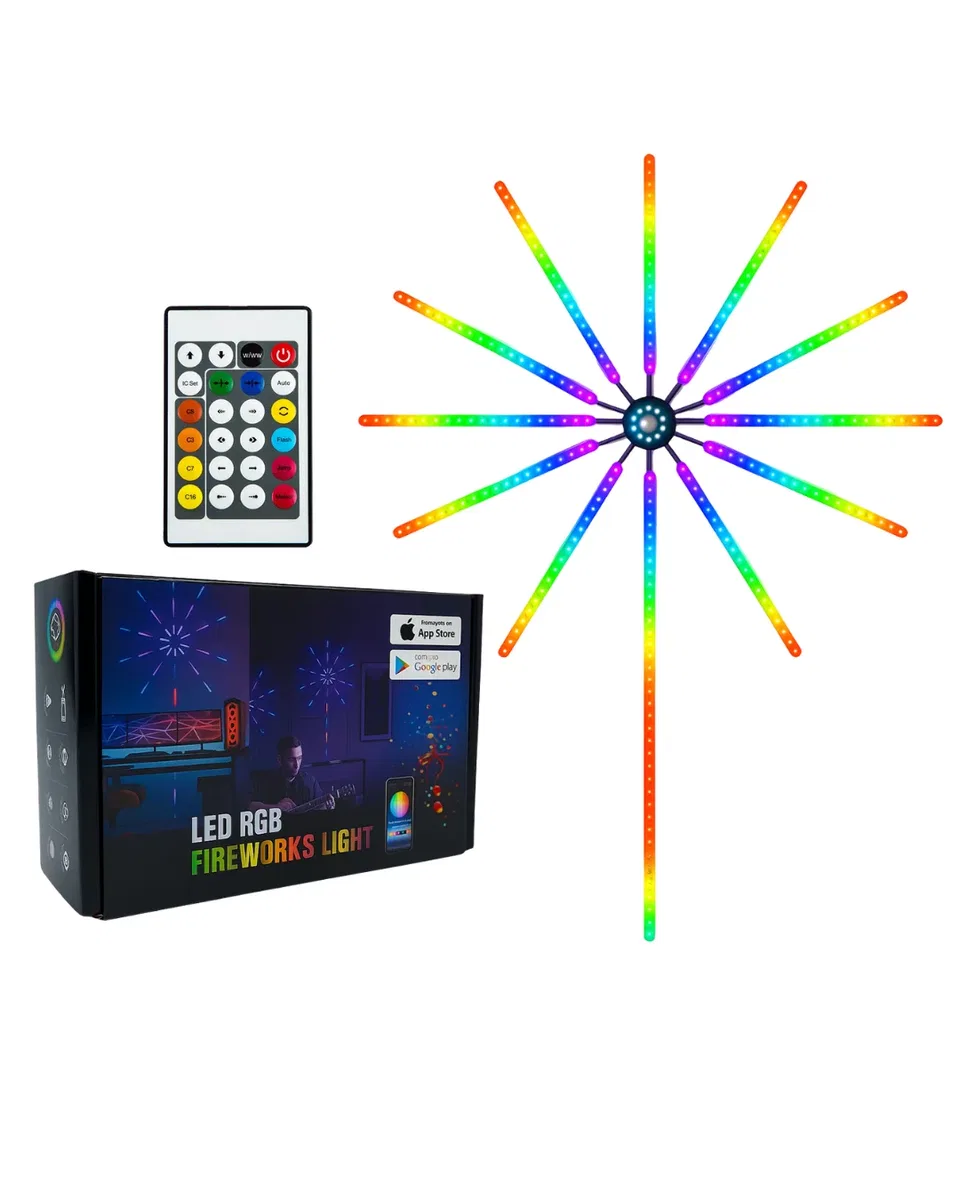 Akıllı RGB LED Duvar Lambası Kumandalı ve Uygulama Kontrollü Yeni Nesil görsel 2