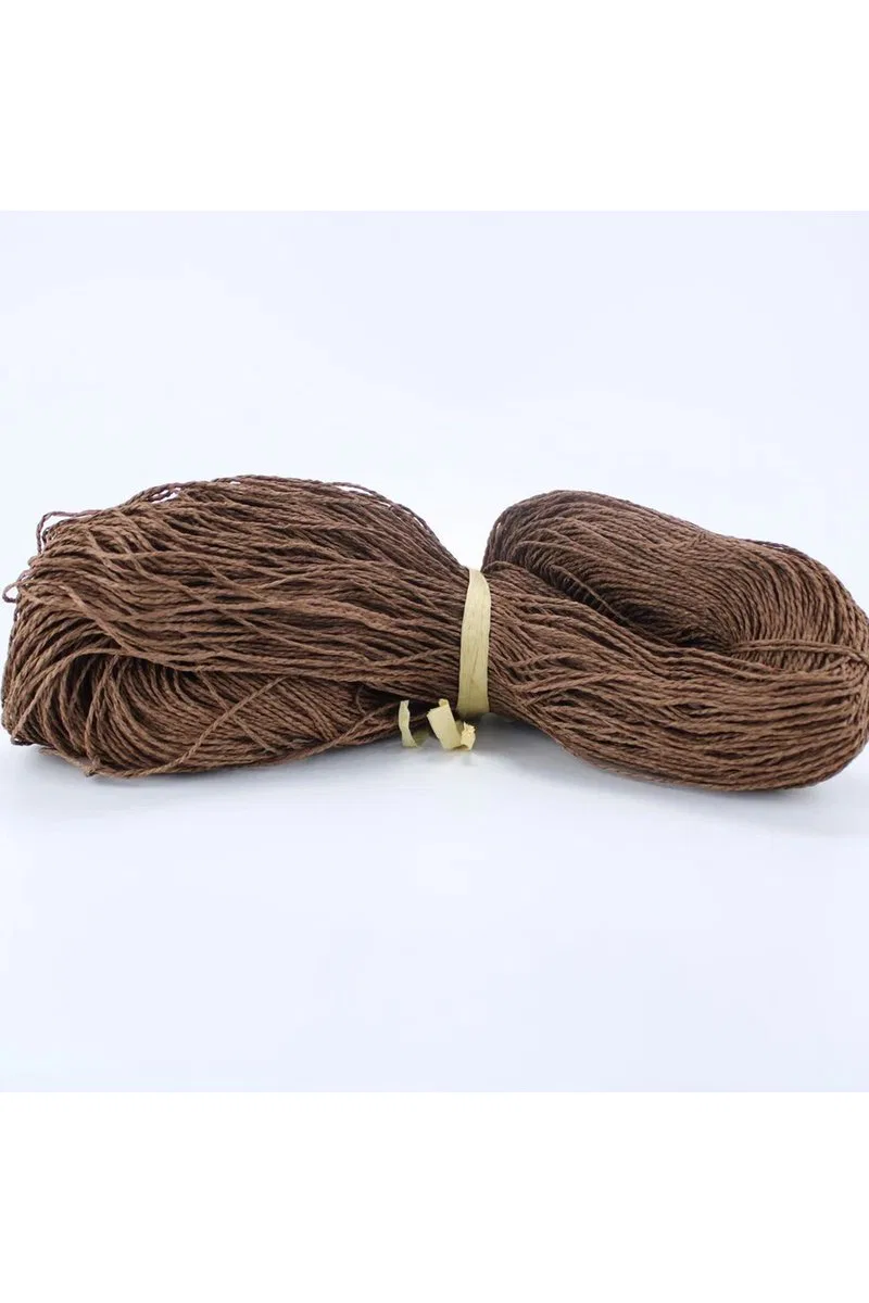 KahveRenk Renk Çile Kağıt İp Çanta Ipi Supla Ipi No: 43 - (550-600 gr)