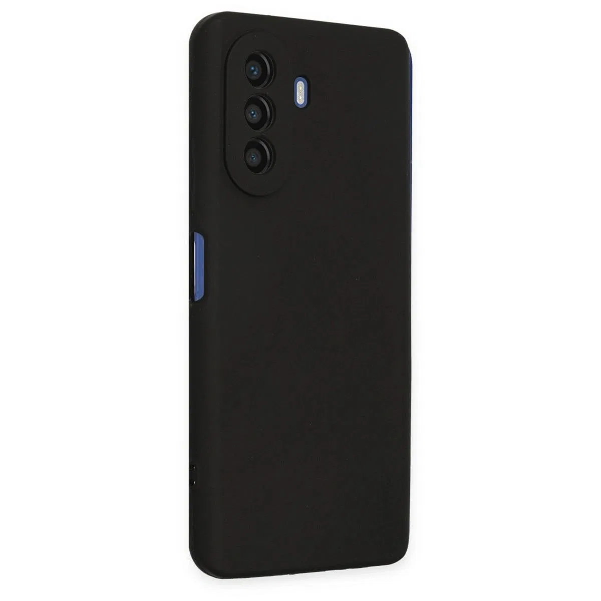 Huawei Nova Y70 Kılıf First Silikon - Siyah görsel 3