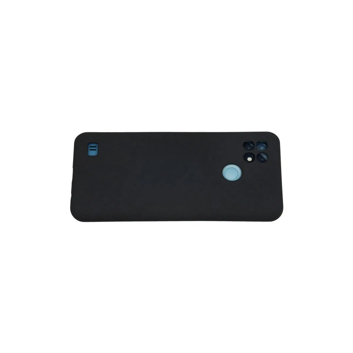 Realme C21 Kılıf Nano İçi Kadife Silikon - Lacivert görsel 3