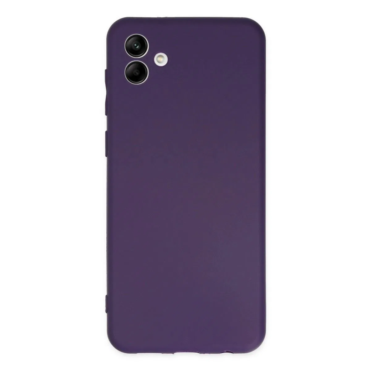 Samsung Galaxy A04 Kılıf First Silikon - Mor