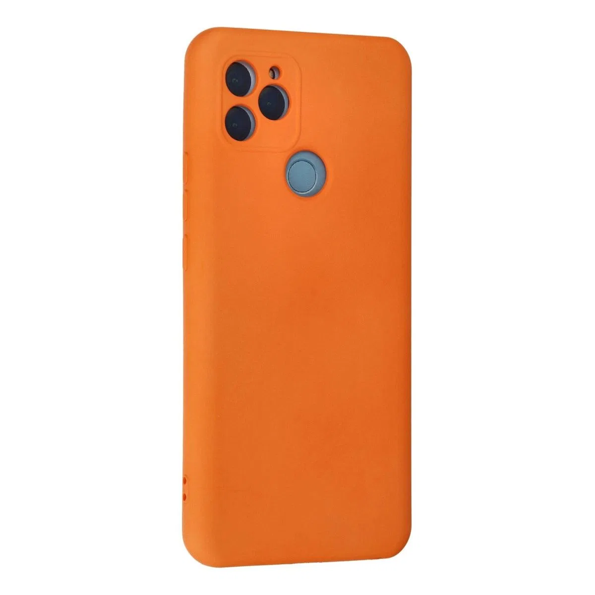 General Mobile Gm 21 Kılıf Nano İçi Kadife Silikon - Turuncu görsel 3