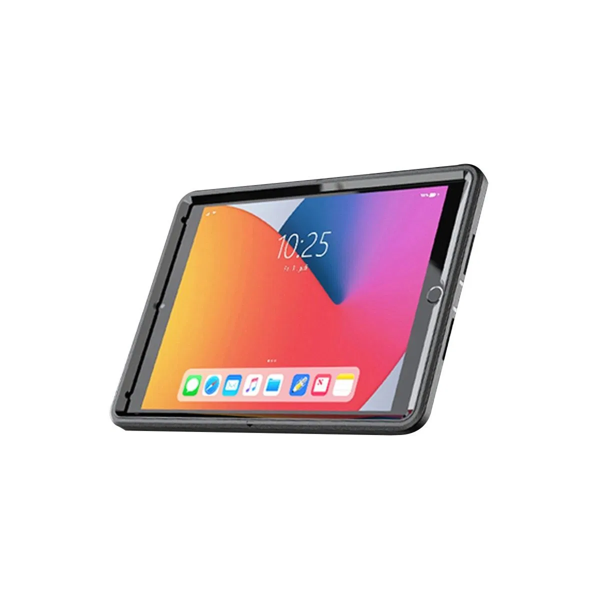 Apple İpad 10. 2 (7. nesil) Kılıf Hand Strap Tablet Kılıfı - Siyah görsel 3