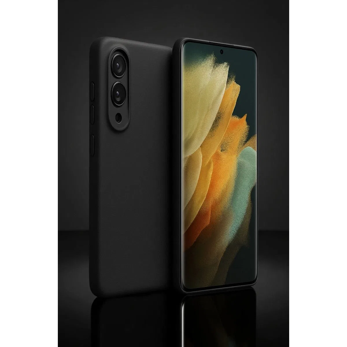 Samsung Galaxy S25 Edge First Silikon - Gri görsel 3