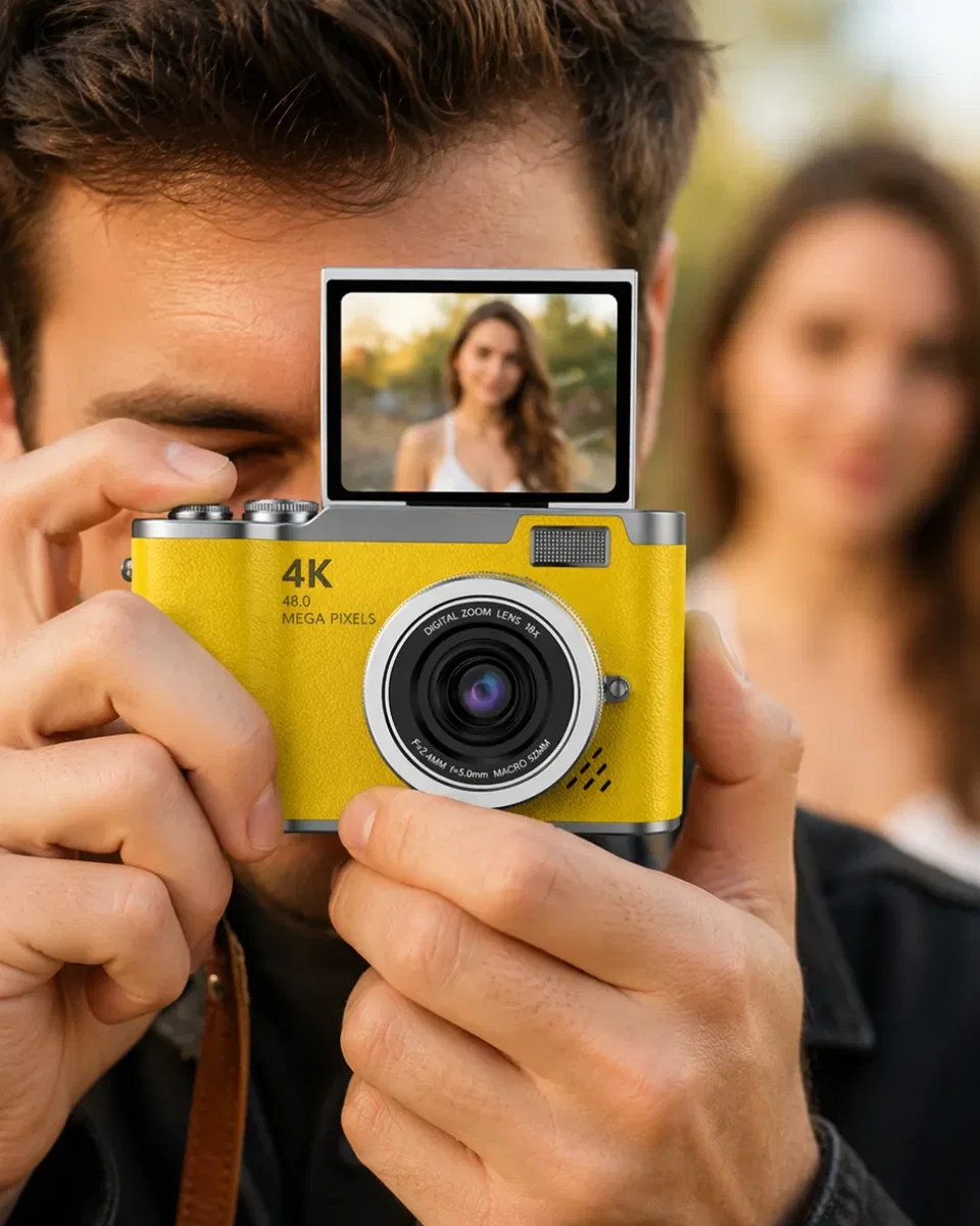 LK007 FOTOĞRAF MAKİNESİ SARI