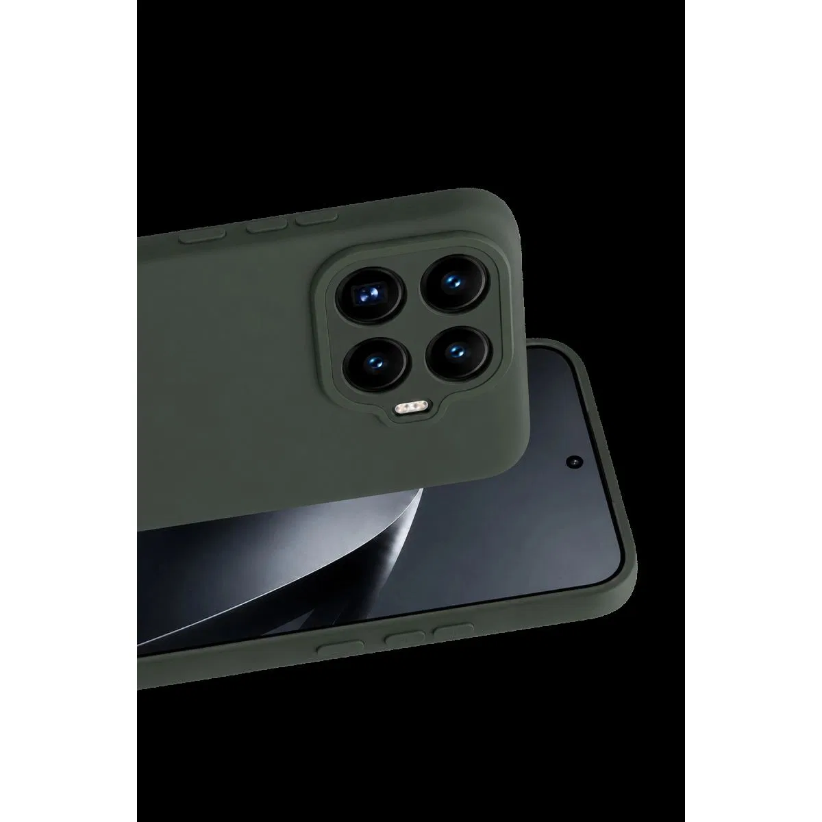 Xiaomi Mi 17t First Silikon - Koyu Yeşil görsel 2