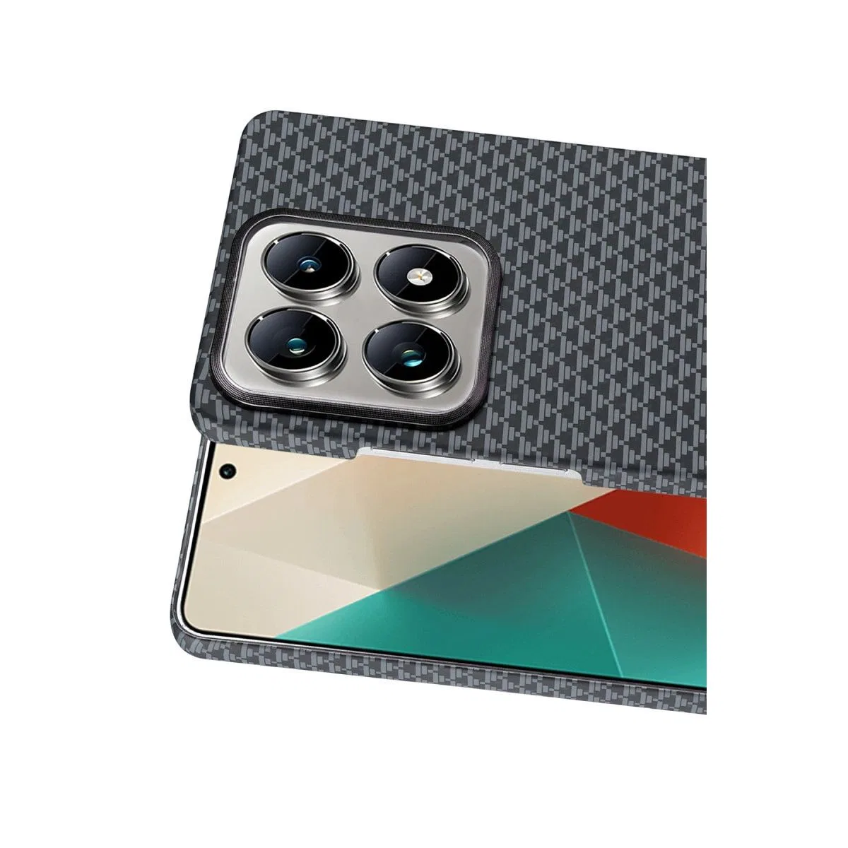Xiaomi Mi 14t Pro Vega Magsafe Kapak - Gri görsel 2