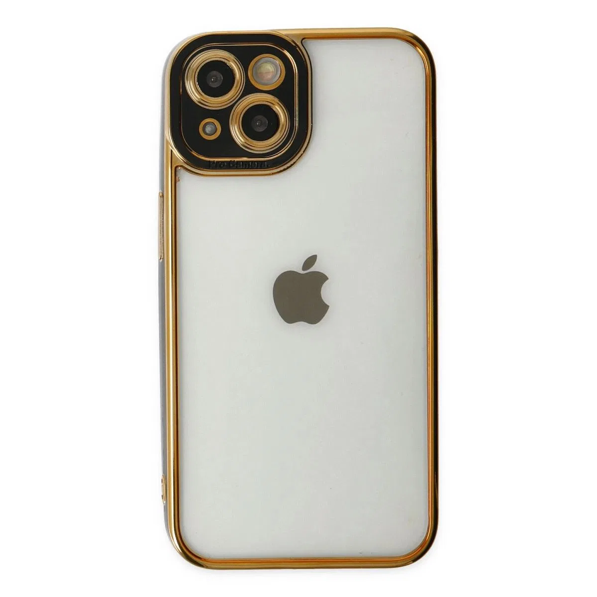 Apple İphone 14 Plus Kılıf Liva Lens Silikon - Siyah görsel 2