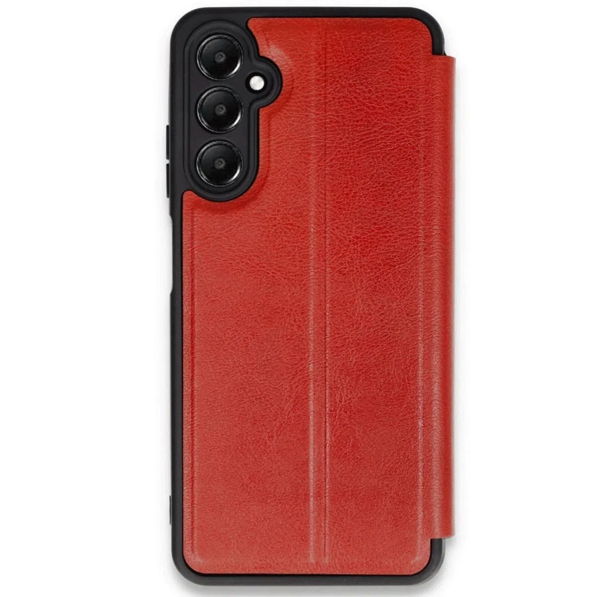 Samsung Galaxy A17 5g Flip Cover - Kırmızı görsel 2