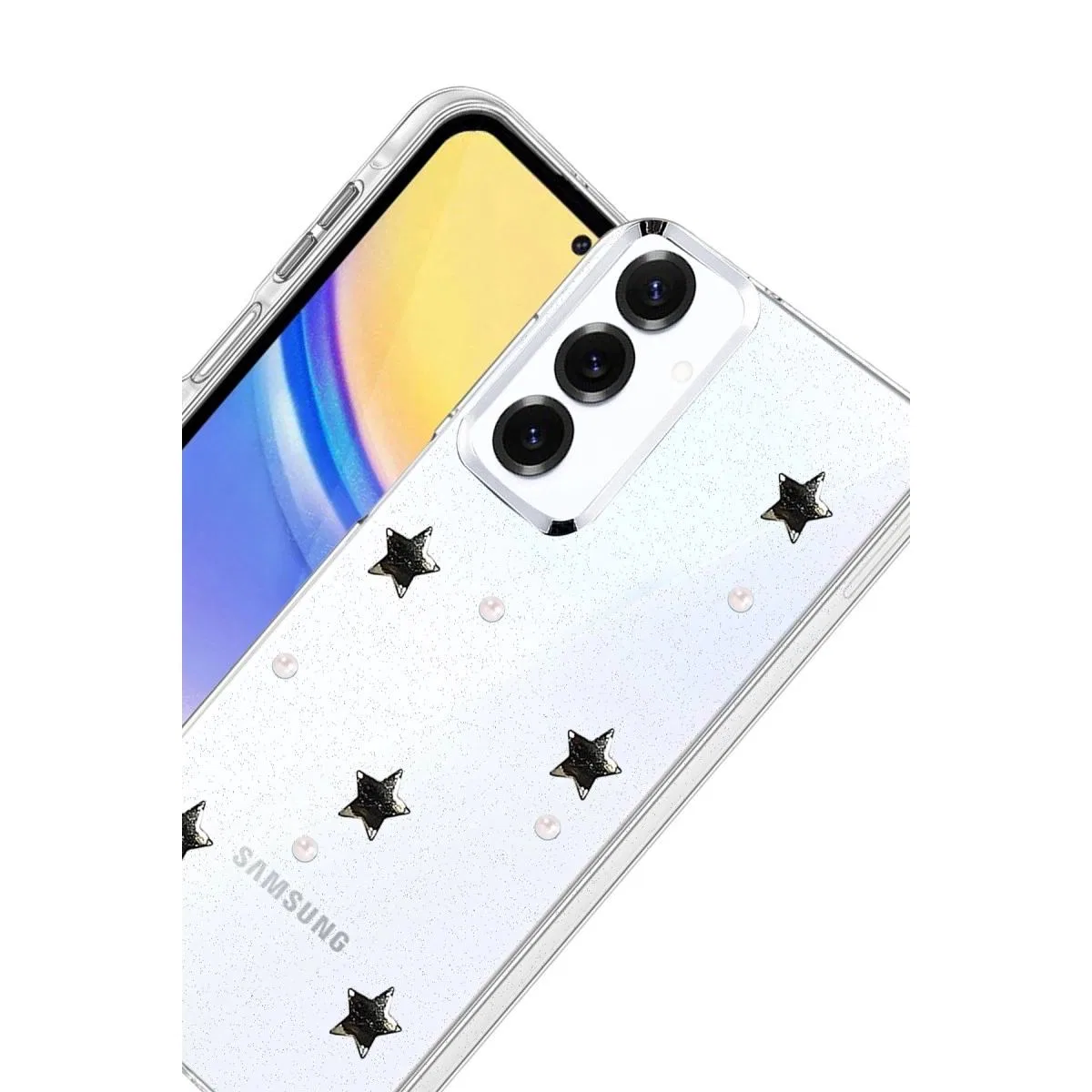 Samsung Galaxy A16 5g Fiyonk Desenli Kapak - Desen 7 görsel 2