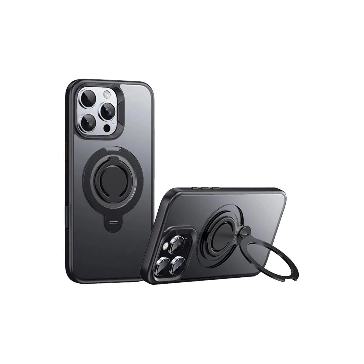 Joko Apple İphone 16 Pro Avatar 360 Dönen Magsafe Kapak - Siyah