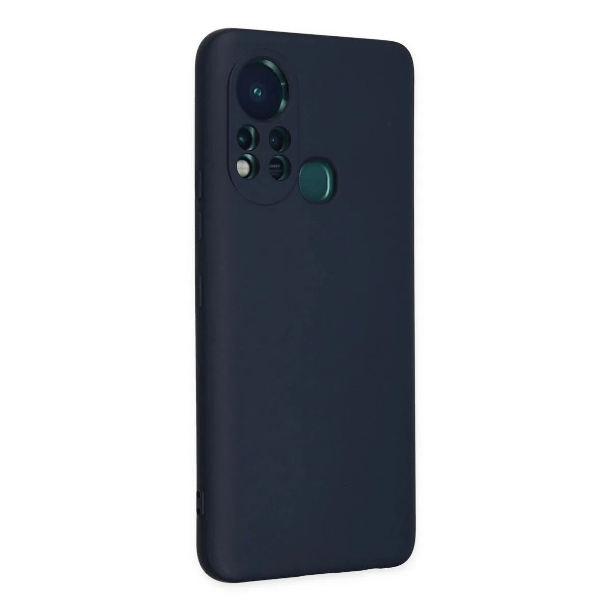 İnfinix Hot 11s Kılıf Nano İçi Kadife Silikon - Lacivert