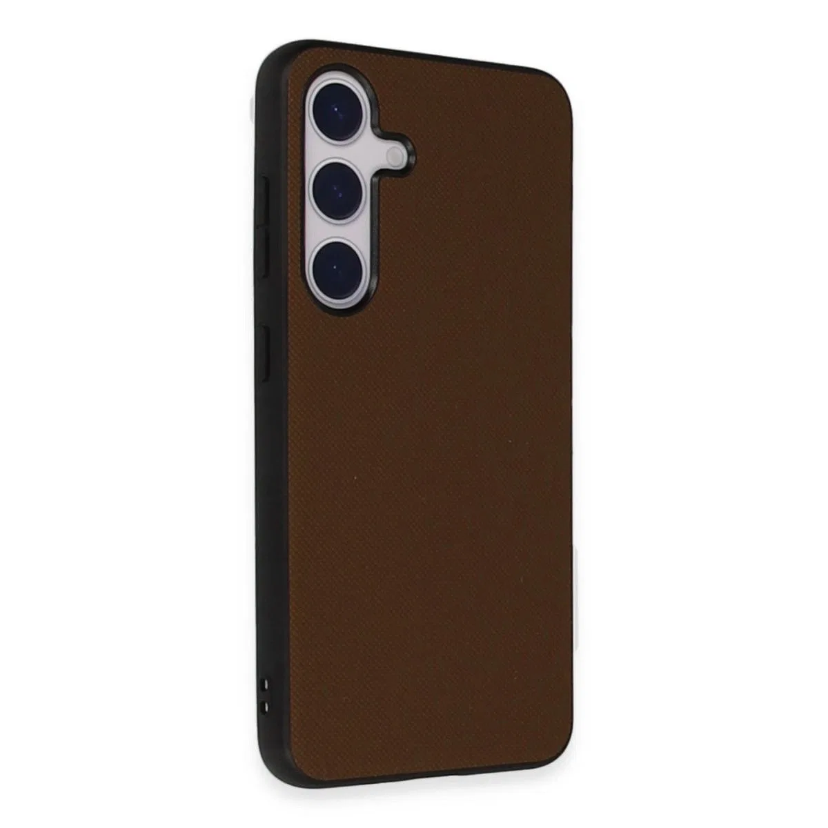 Samsung Galaxy S24 Kılıf Taft Kapak - Kahverengi