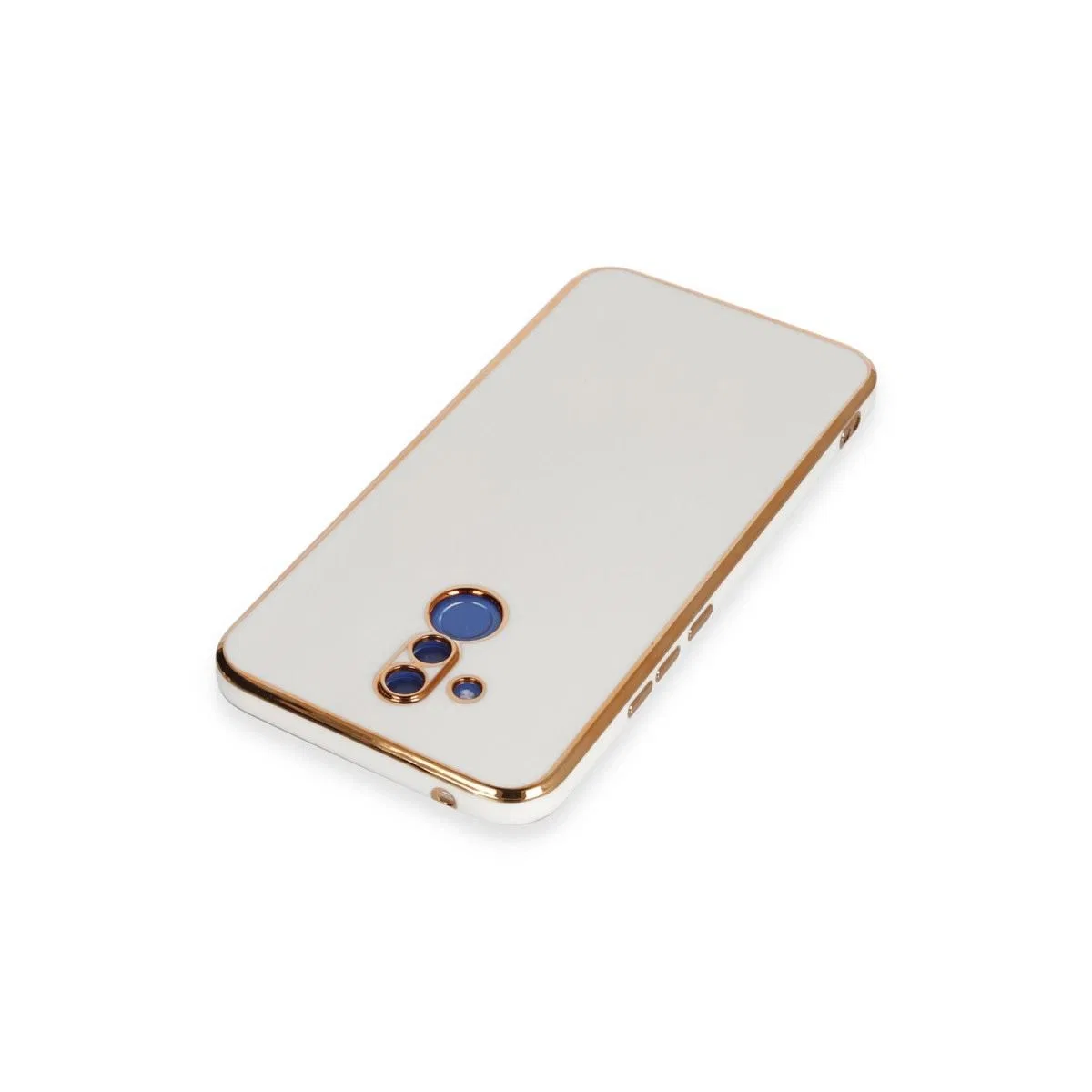 Huawei Mate 20 Lite Kılıf Volet Silikon - Beyaz görsel 3