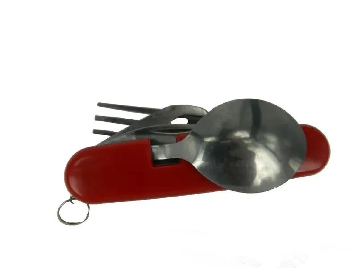 K 524 Rd Çok Amaçlı Çakı (çatal, Kaşık, Bıçak) 9cm - Plastik Gövde