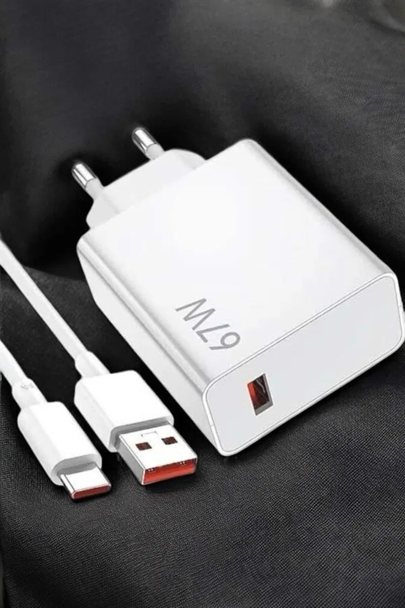 67W Şarj Aleti Turbo Hızlı Type-C Şarj görsel 3