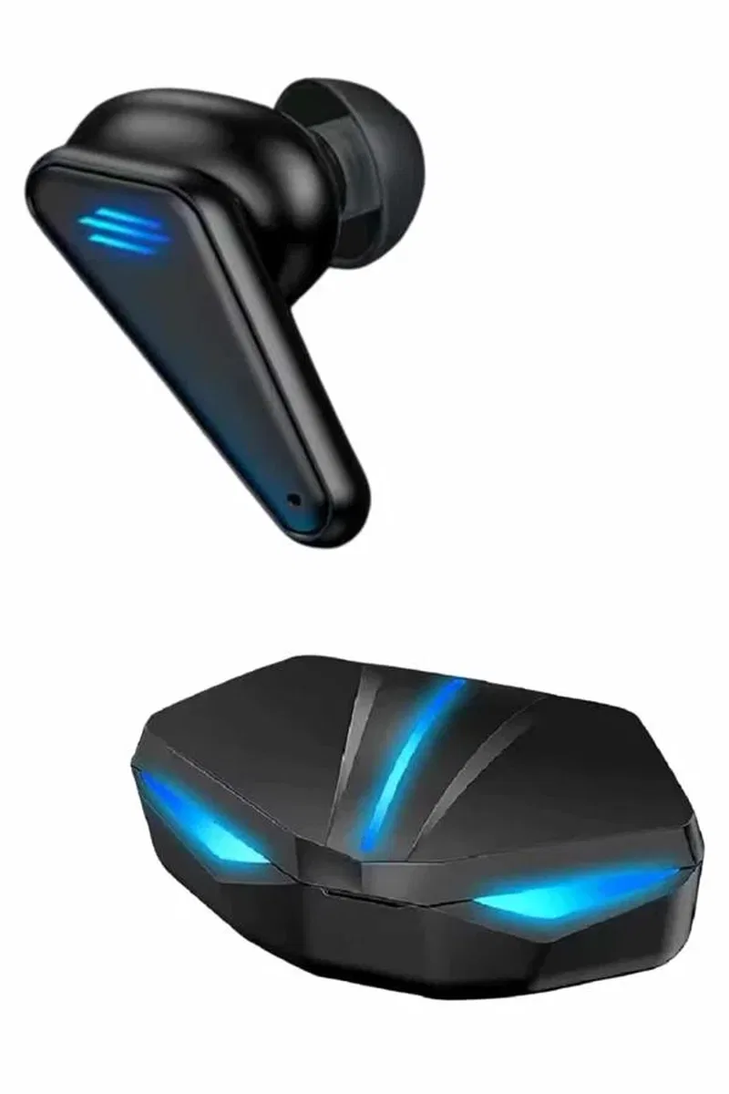 Oyuncu Kulaklığı Mikrofonlu Kablosuz Kulaklık Powerbank Yüksek Ses Kaliteli görsel 5