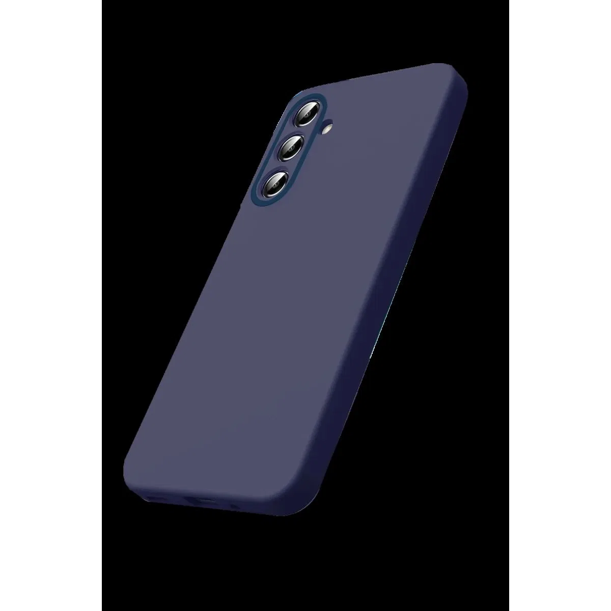 Samsung Galaxy A27 5g Nano İçi Kadife Silikon - Lacivert görsel 2