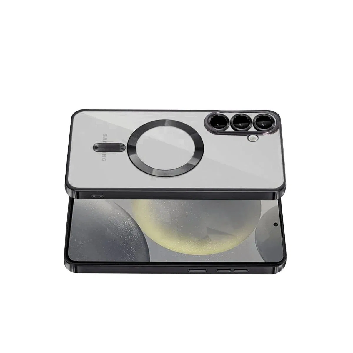 Samsung Galaxy A57 5g Kross Magneticsafe Kapak - Siyah görsel 3