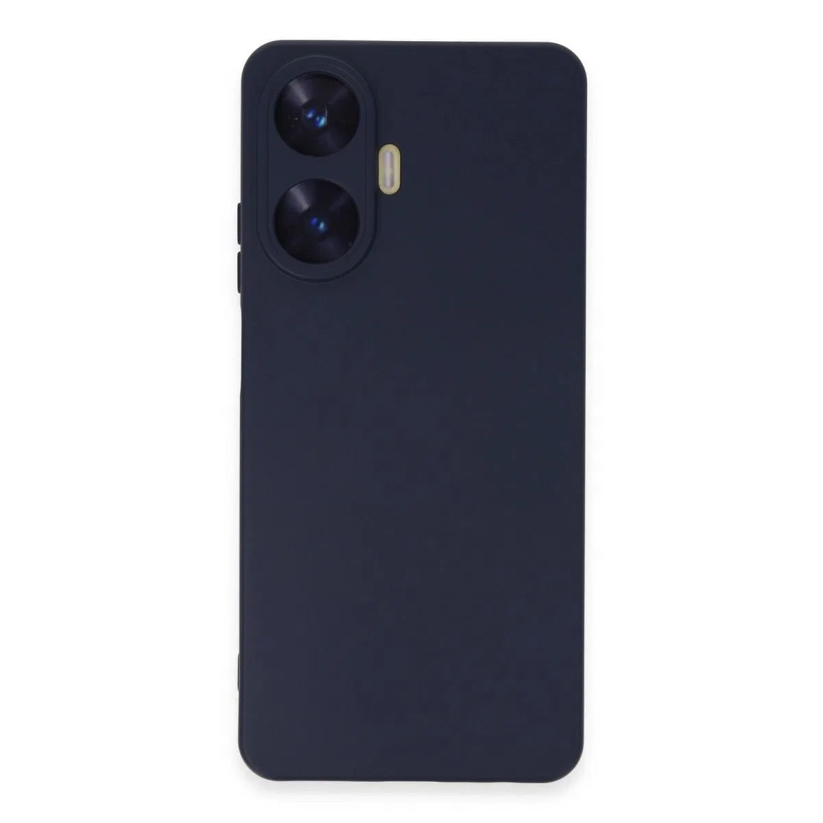 Realme C55 Kılıf Nano İçi Kadife Silikon - Mor görsel 2