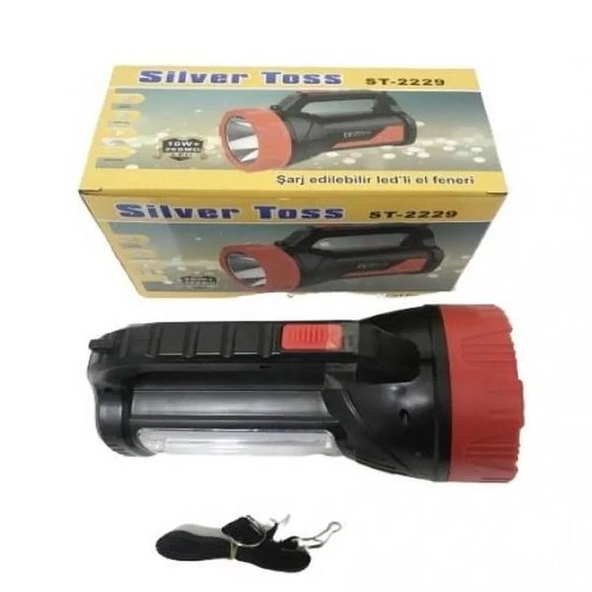 Sılver Toss St-2229 10 Watt + 26 Smd Led'li Işıldaklı Projektör görsel 3