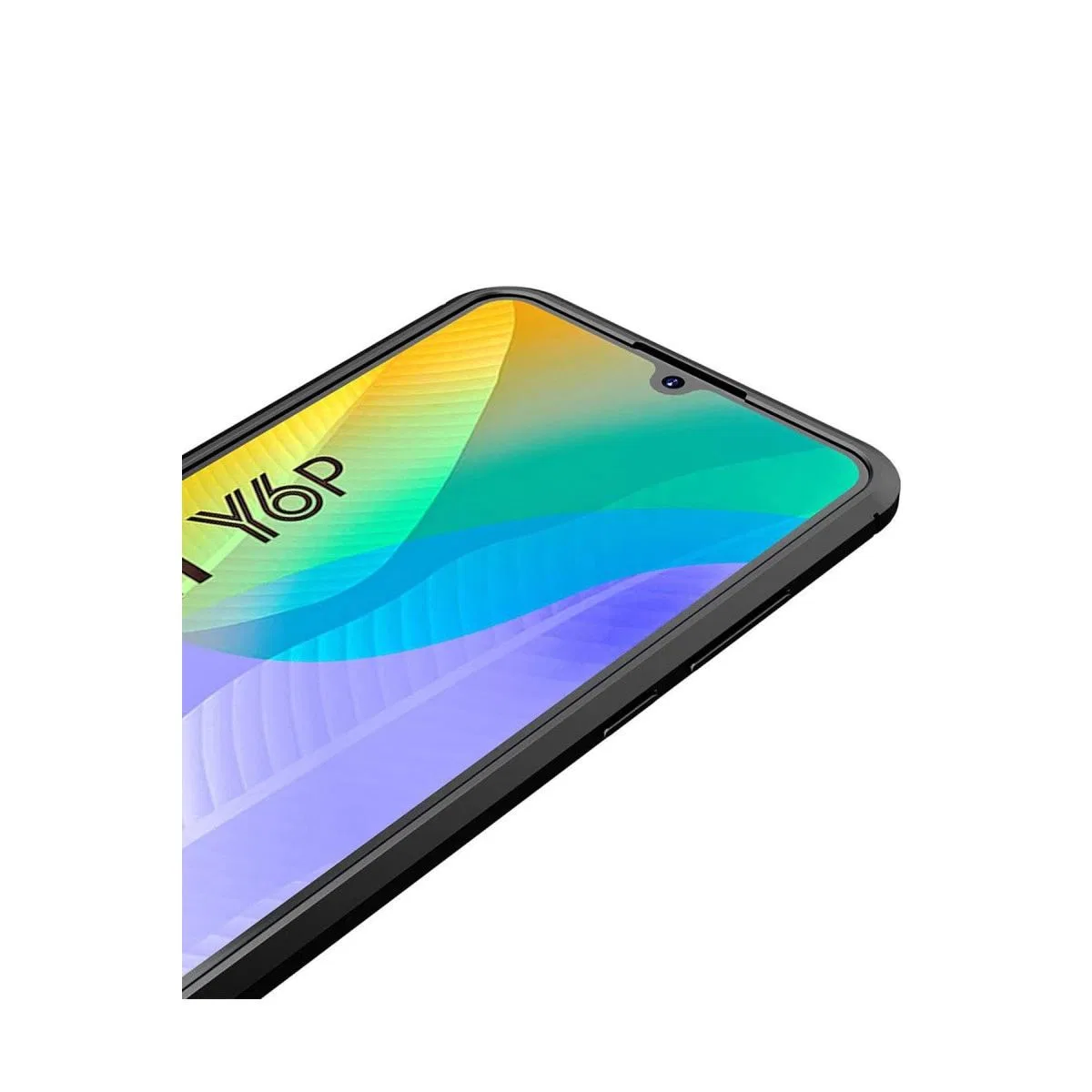 Huawei Y6p Kılıf Auto Focus Kapak - Siyah görsel 4