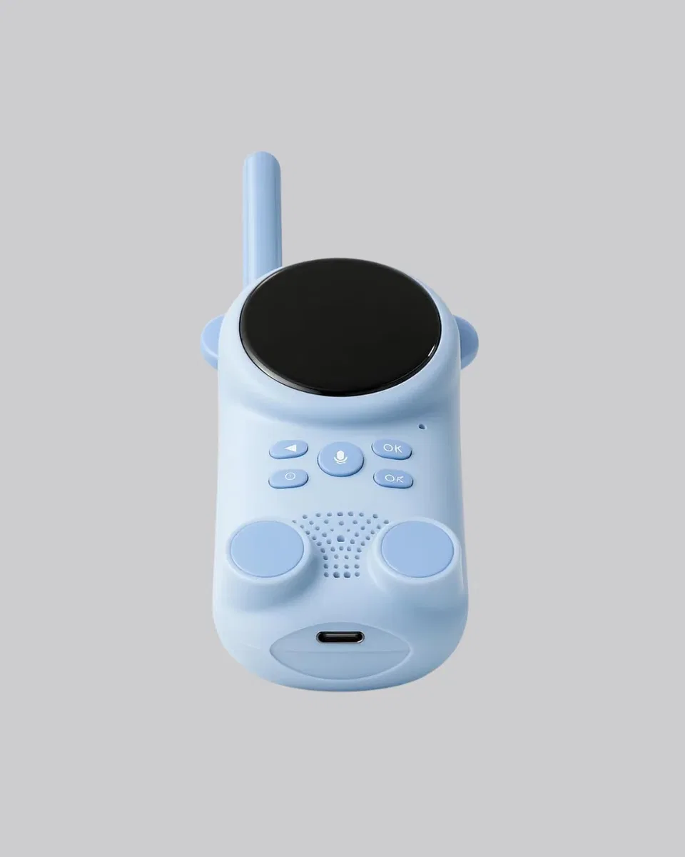 LCD Ekranlı Bebek m2 Telsizi görsel 4