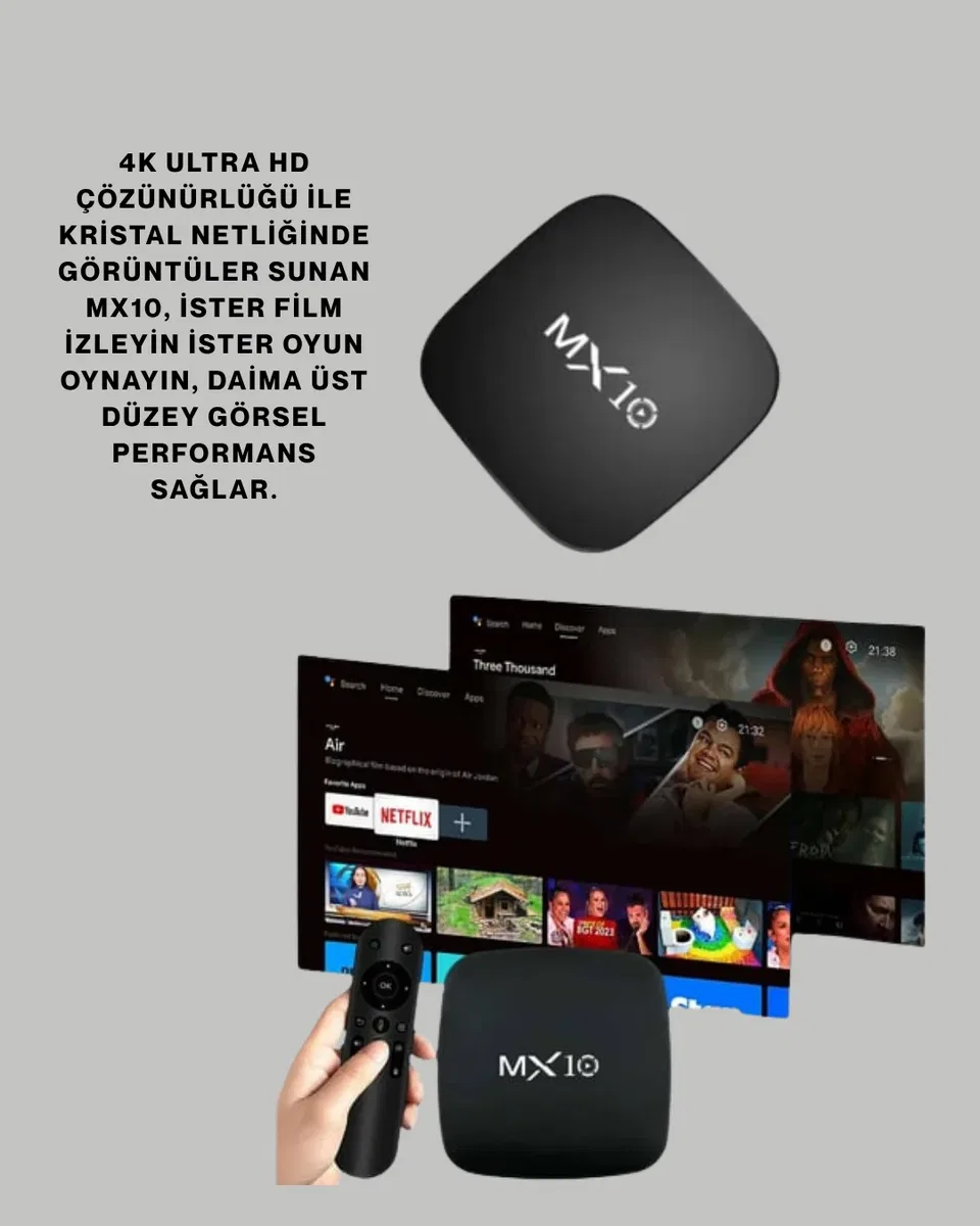 Akıllı TV Dönüşümü 4K UHD Medya Oynatıcı görsel 2