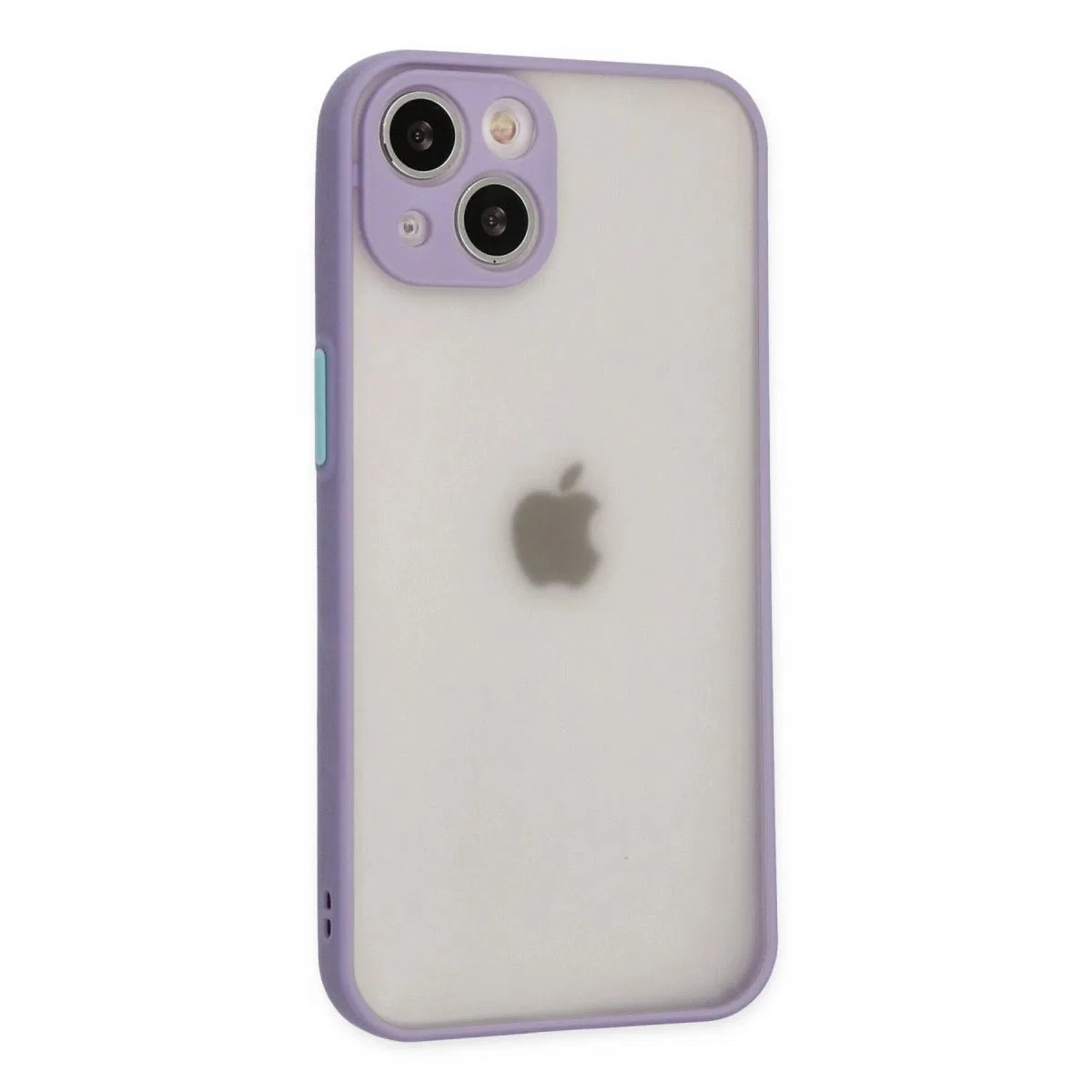 Apple İphone 14 Kılıf Montreal Silikon Kapak - Mor görsel 2