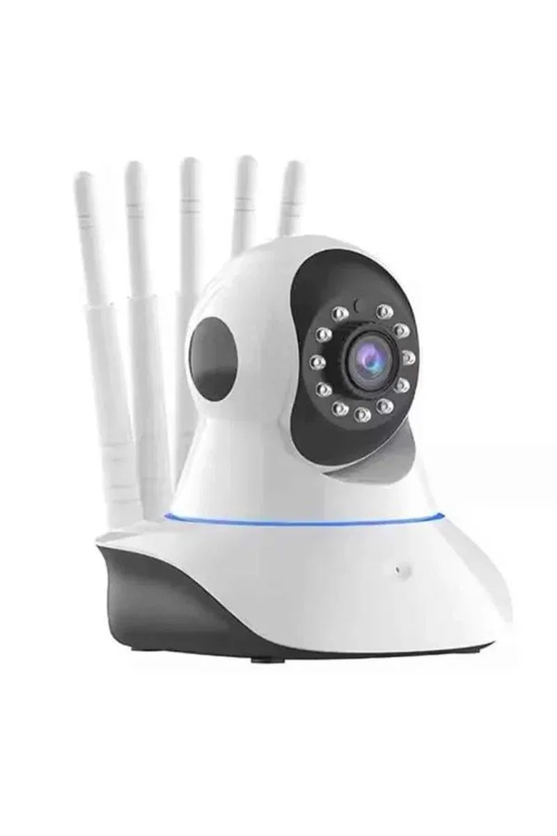 LED Aydınlatmalı 5 Antenli Motorlu 1080P Wifi Kamera Sensörlü Yeni Nesil görsel 3