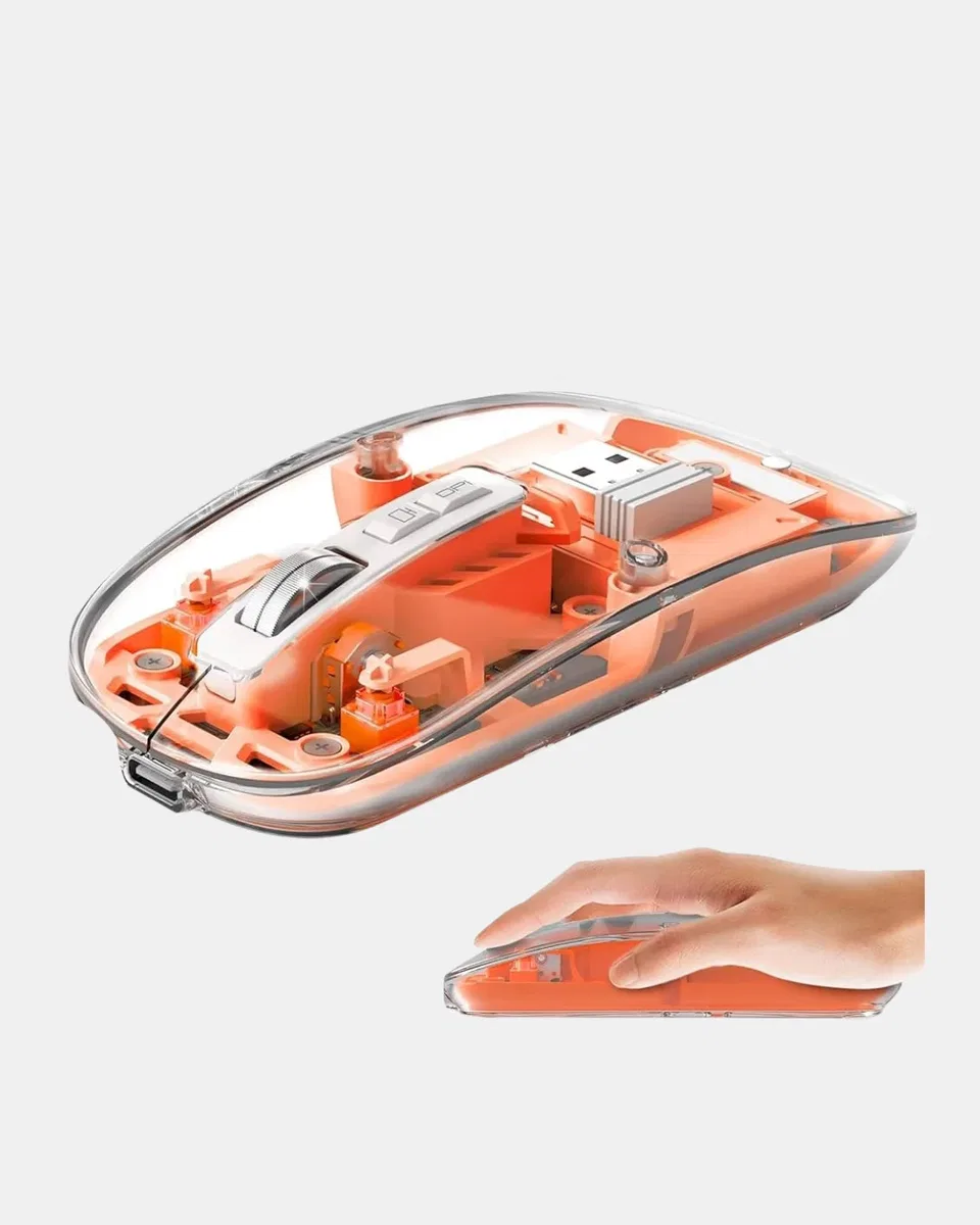 Kablosuz Çift Modlu Mouse – Bluetooth 5. 0 + 2. 4GHz görsel 2