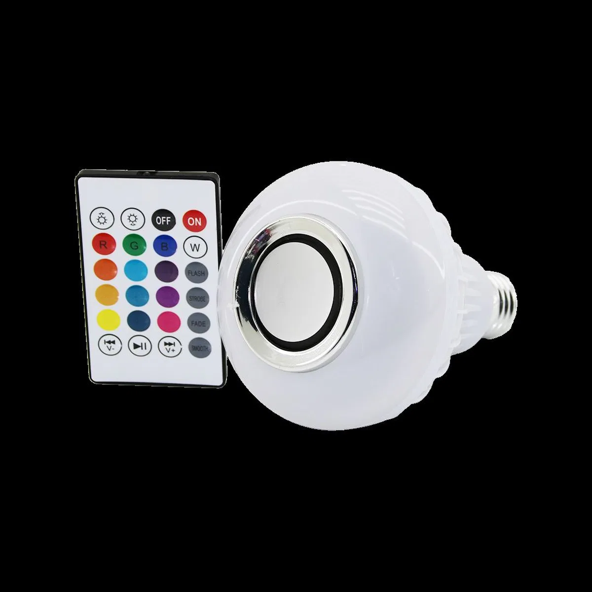 Kumandalı RGB LED Ampul Bluetooth Hoparlör 7W/3W görsel 2