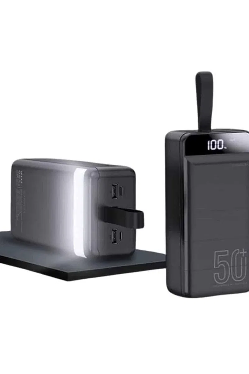 Powerbank Çoklu Şarj Girişi 50. 000 Mah Taşınabilir Dijital Göstergeli (kopya) görsel 3