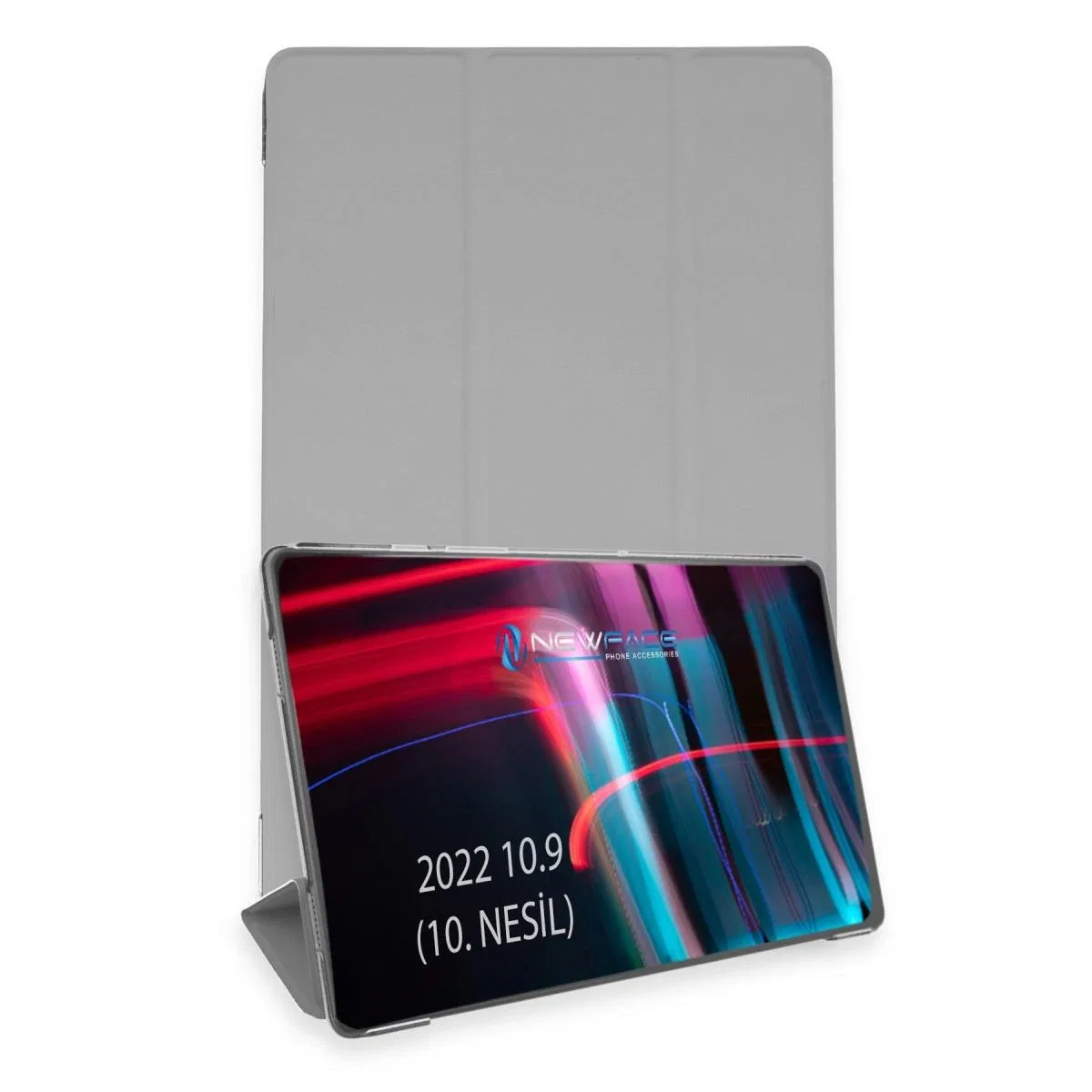Apple İpad 2022 10. 9 (10. nesil) Kılıf Tablet Smart Kılıf - Gri