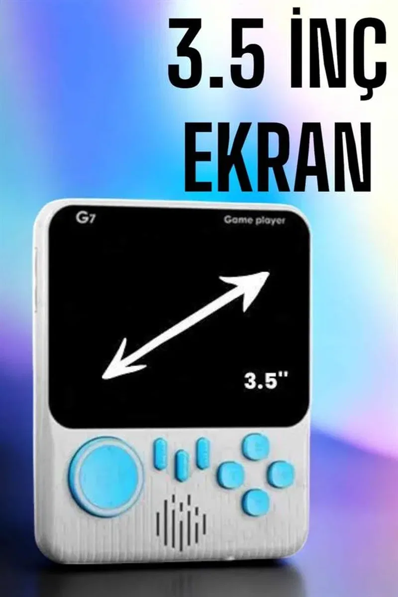 El Atarisi 3. 5 inç Ekran Çift Konsol 666 Adet Retro Oyun Gamepad görsel 5