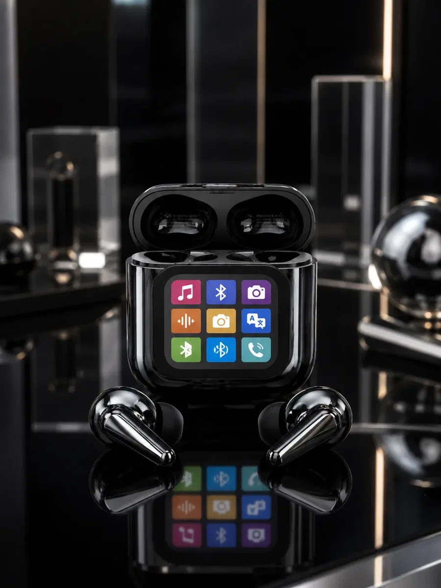AI Bluetooth Kulaklık Akıllı Dokunmatik Kontrol Özellikli görsel 5