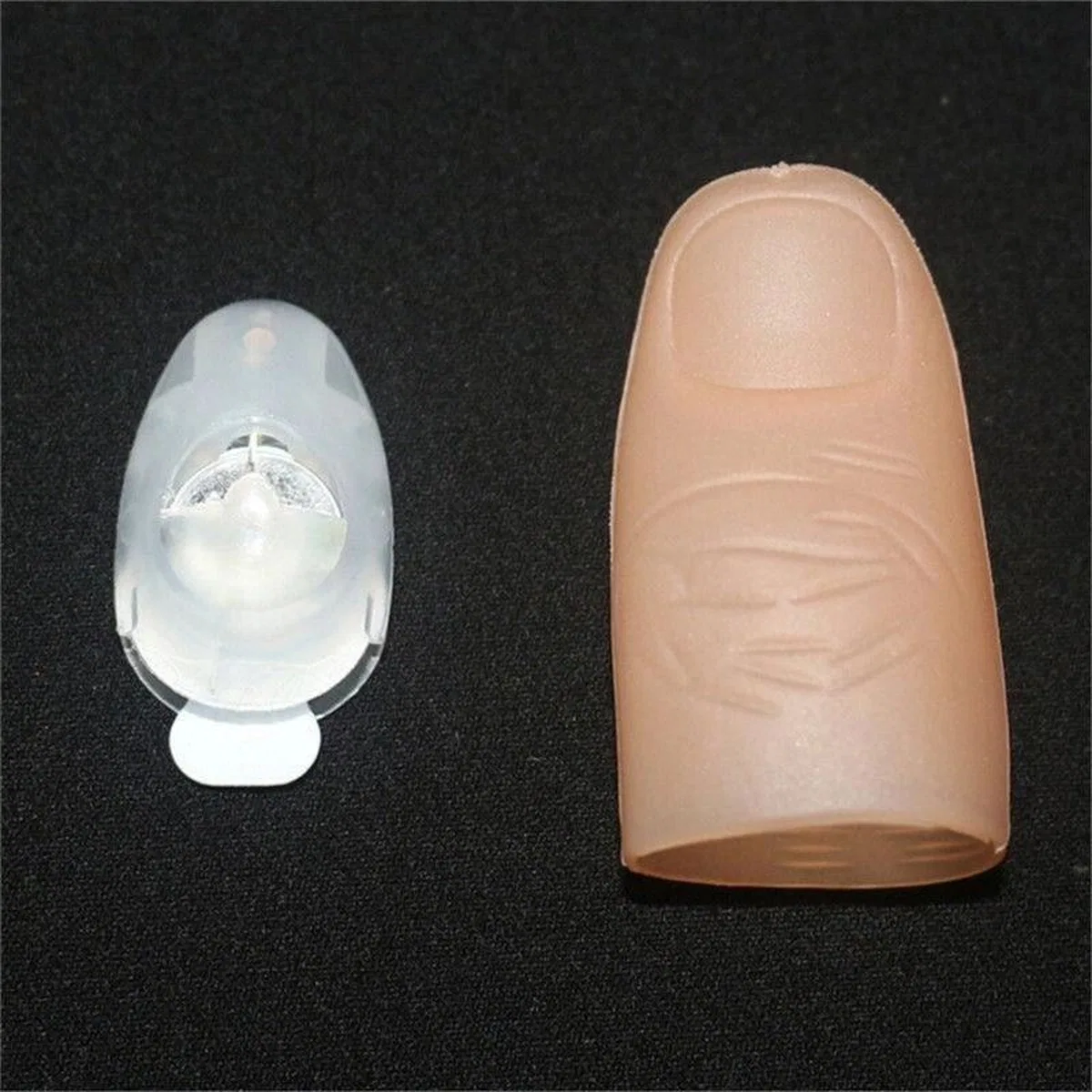 Led Işıklı Renkli Sihirli Parmak Işıklı Parmak Şaka Parmak 1 Adet görsel 6