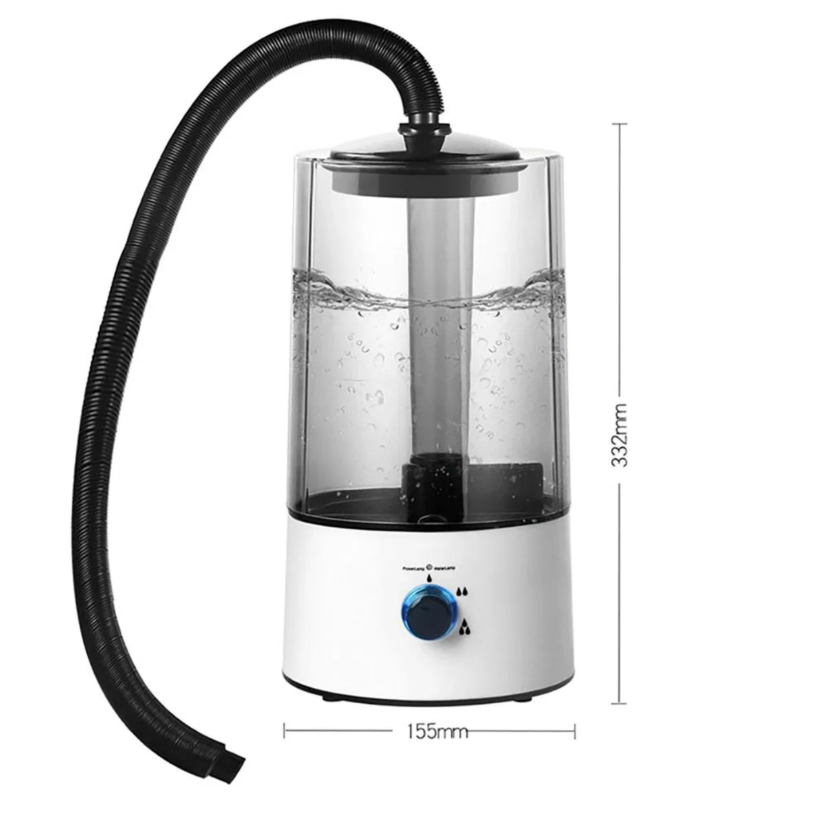 Rbh-04 Ultrasonik Hava Nemlendirici 4 Litre Buhar Makinesi Aroma Difüzörü - Otomatik Kapanma görsel 7