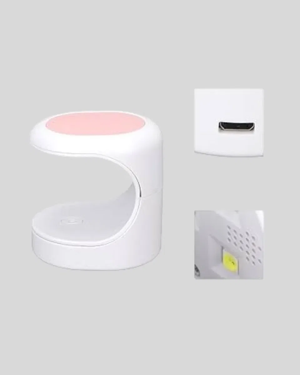 Taşınabilir Mini Oje Kurutma Makinesi 16W UV LED Hızlı Etkili Kurutucu görsel 3