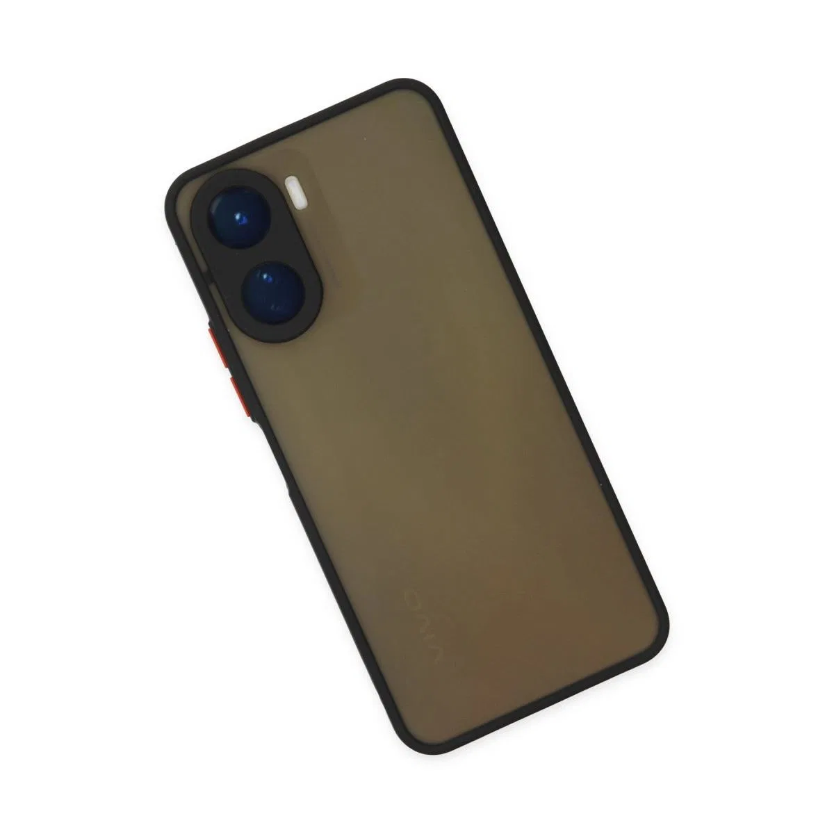 Vivo Y16 Kılıf Montreal Silikon Kapak - Siyah görsel 3